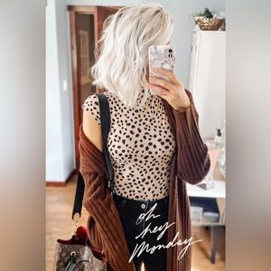 Lulus Bodysuit | Animal Print